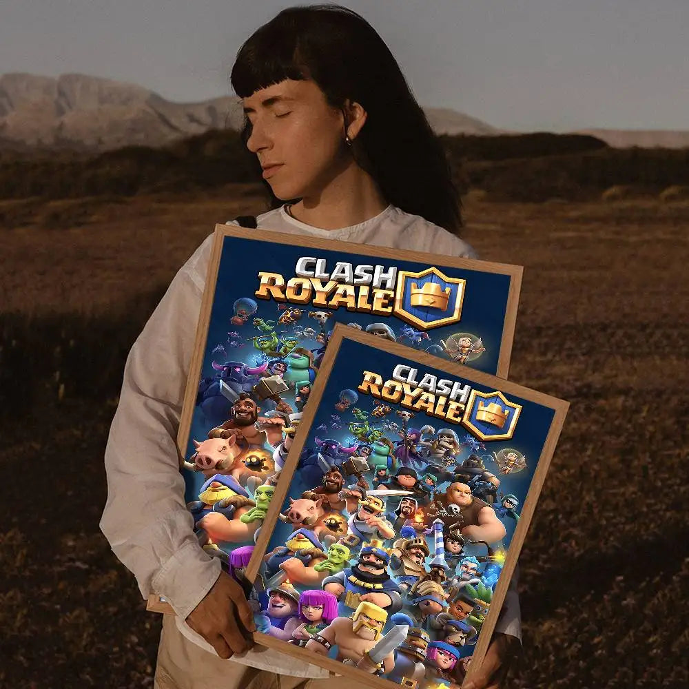 Clash Royale Sticky Poster