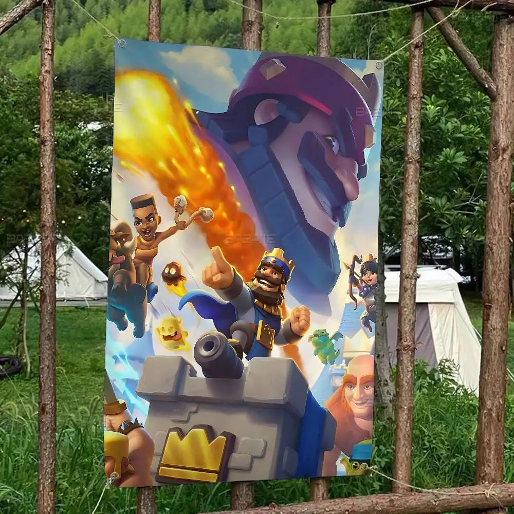 Clash Royale Large Size Hanging Banners