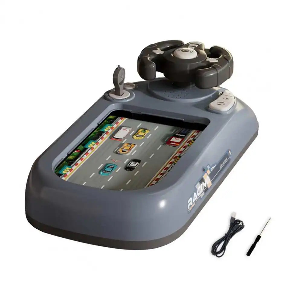 Simulated Driving Racing Car Board Game with Sound