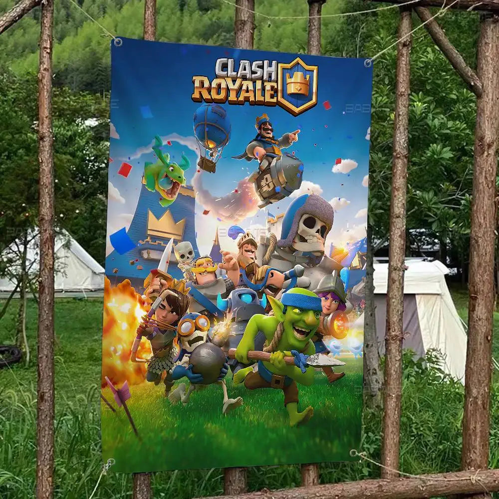 Clash Royale Large Size Hanging Banners