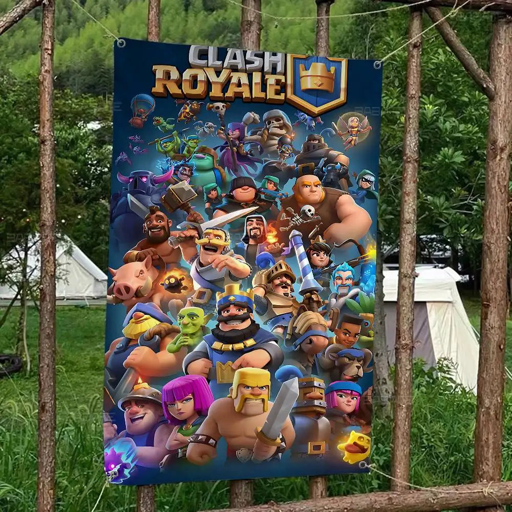 Clash Royale Large Size Hanging Banners