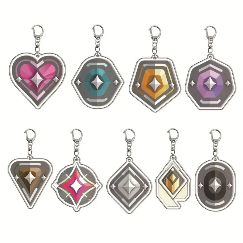 Valorant Rank Buddy's Keychain