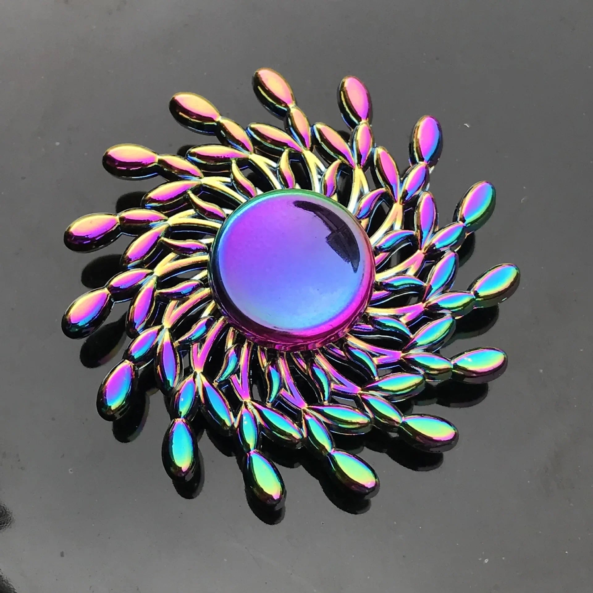 Finger Spinner Office Anxiety Relief Stress Gyro Flower