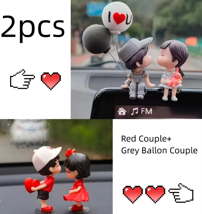 Couple Cute Ornaments for Car
