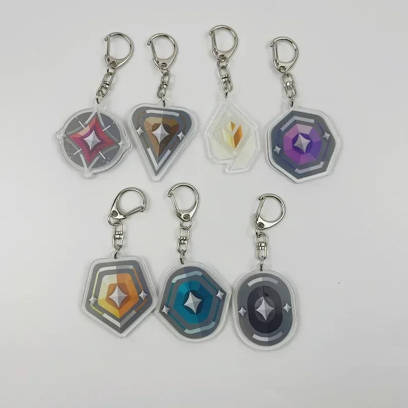 Valorant Rank Buddy's Keychain