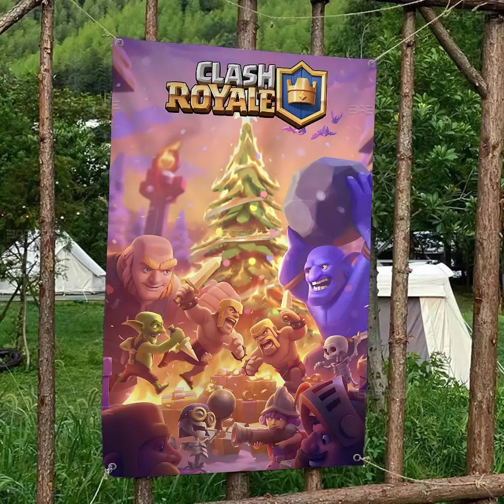 Clash Royale Large Size Hanging Banners