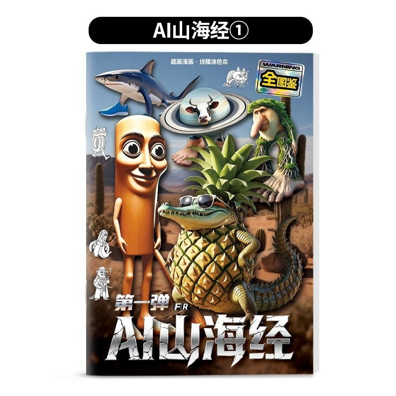 Italian Brainrot Coloring Book