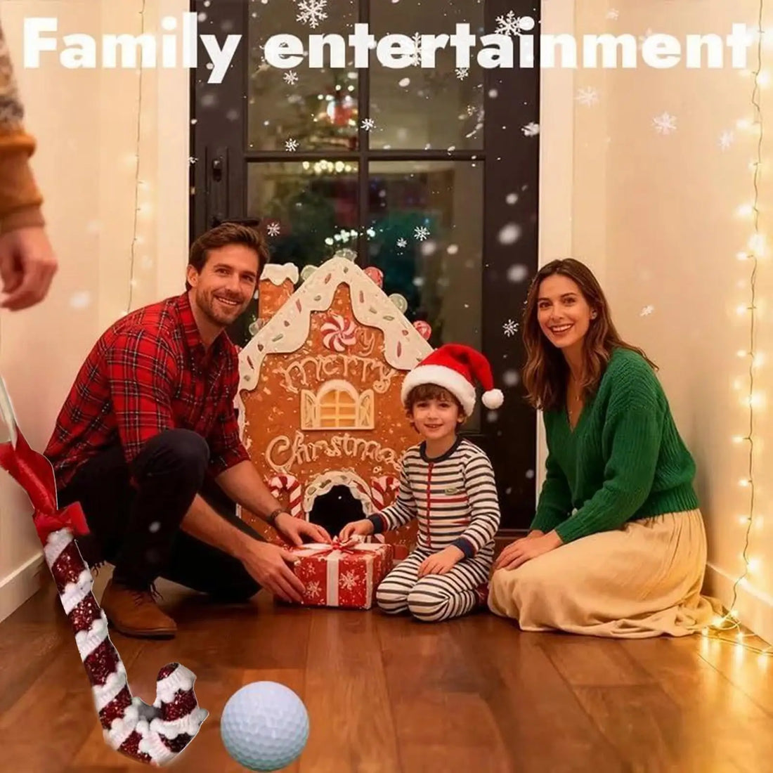 Christmas Backyard Mini Golf