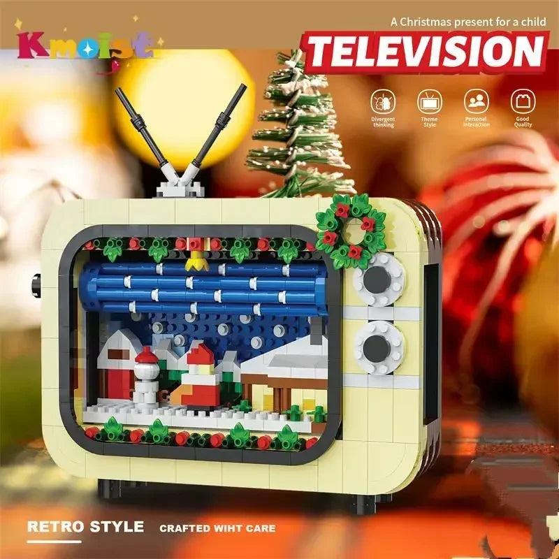 Christmas Snowy Scene Tv
