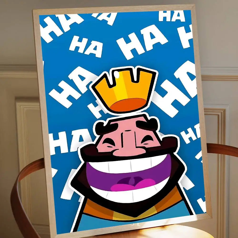 Clash Royale Sticky Poster