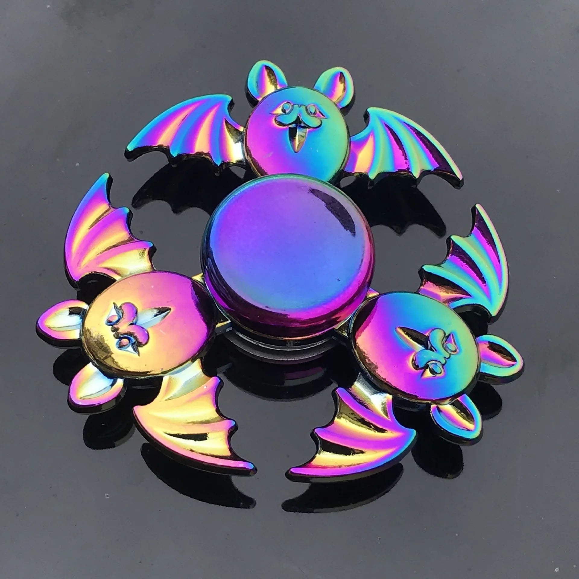 Finger Spinner Metal Rainbow