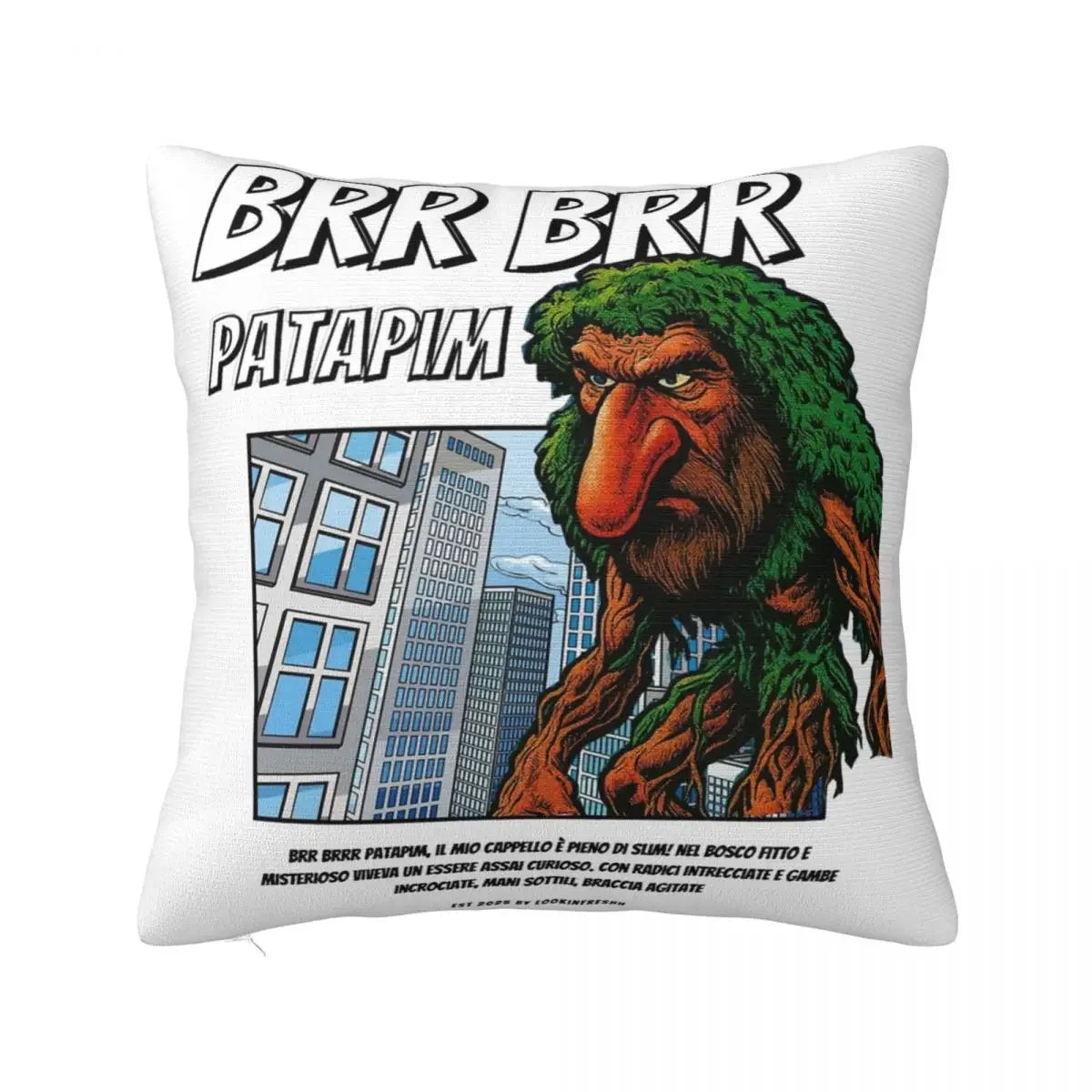 Italian Brain Pillow Case