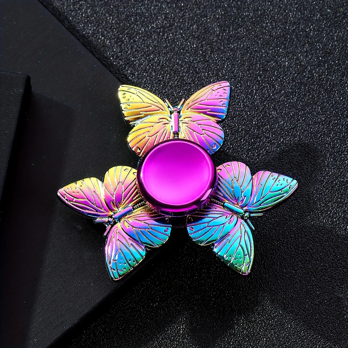 Butterfly Fidget Spinner Toy for Kids – Durable Metal Sensory Finger Spinner for Party Favor, Birthday Gift