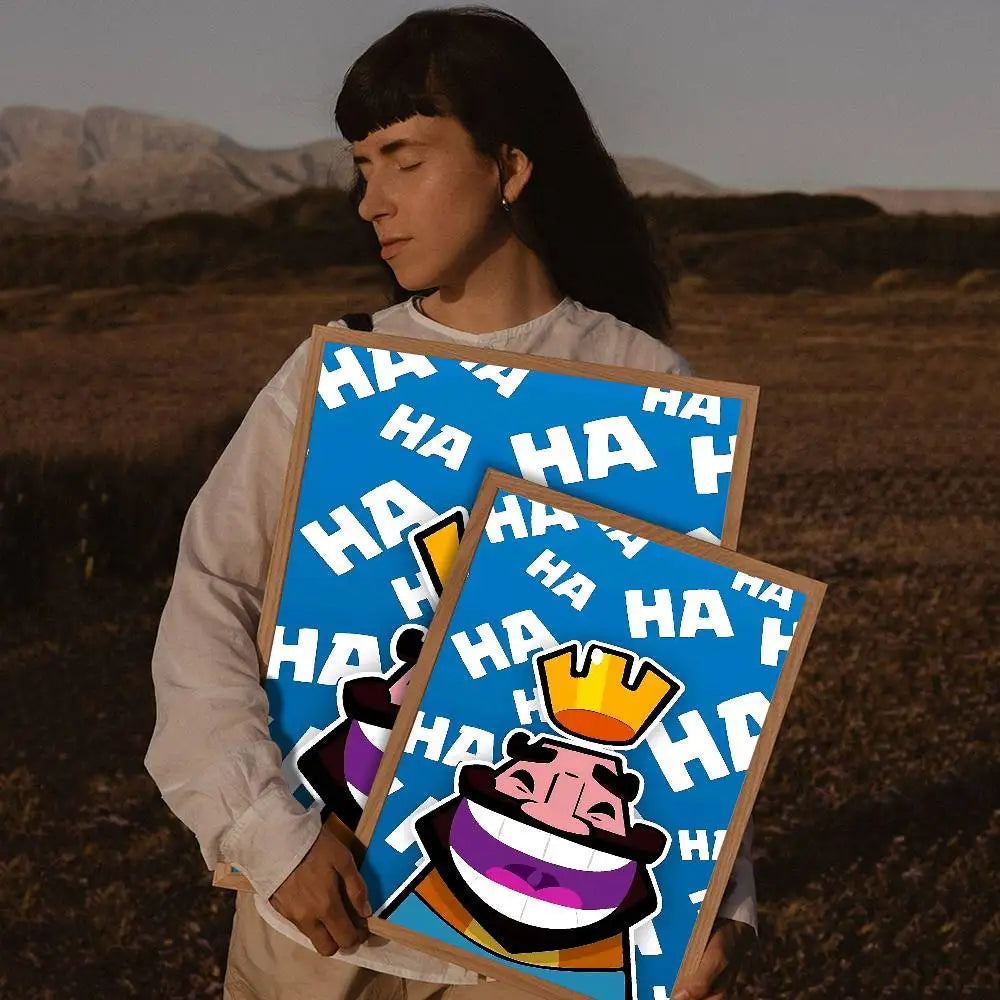 Clash Royale Sticky Poster