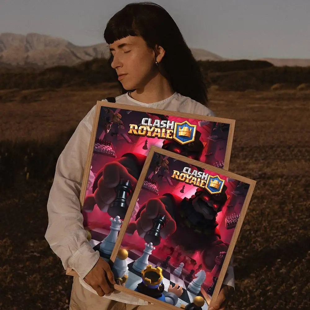 Clash Royale Sticky Poster