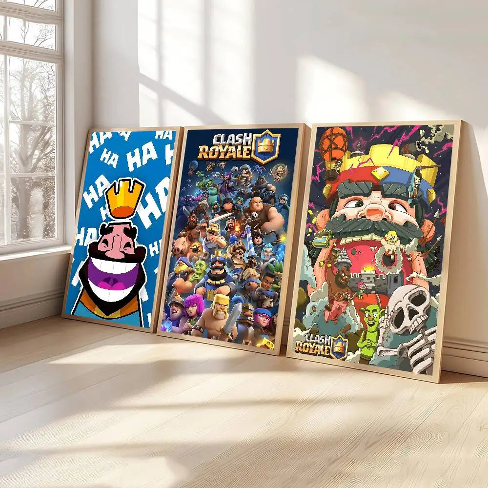 Clash Royale Sticky Poster
