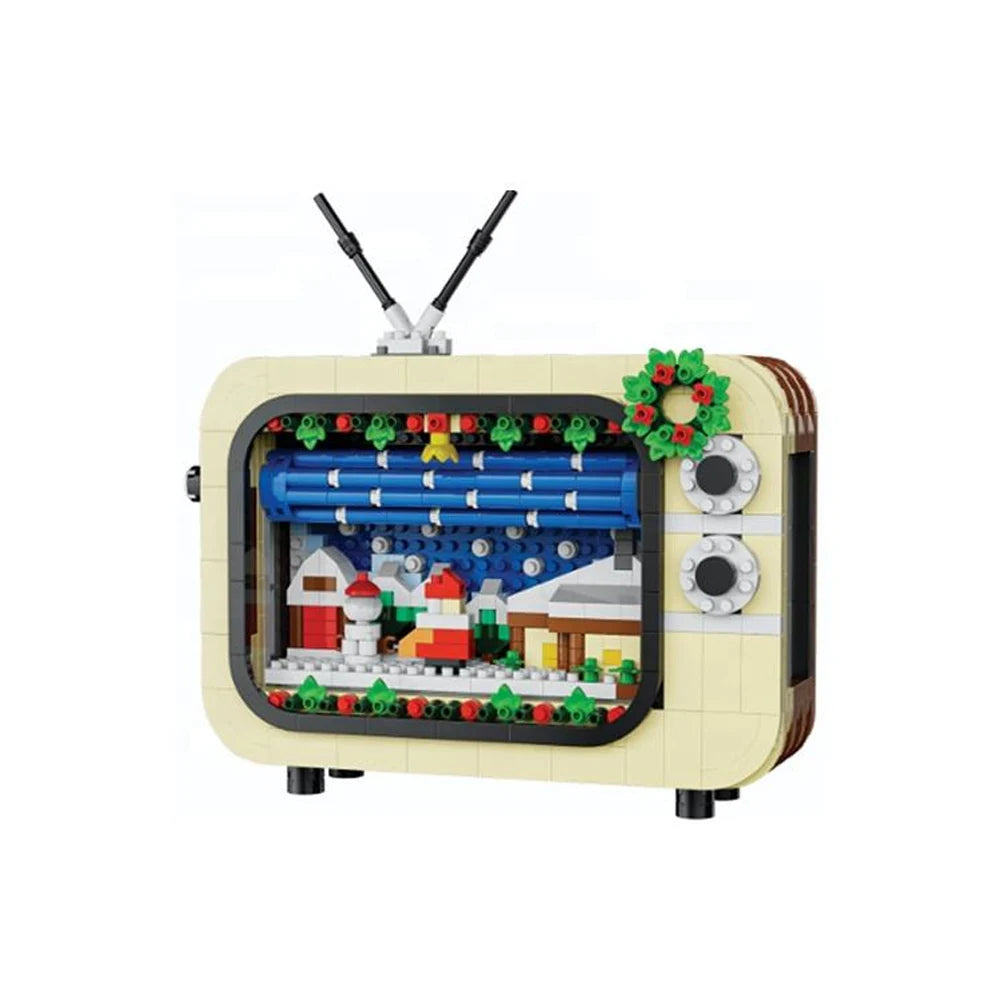 Christmas Snowy Scene Tv