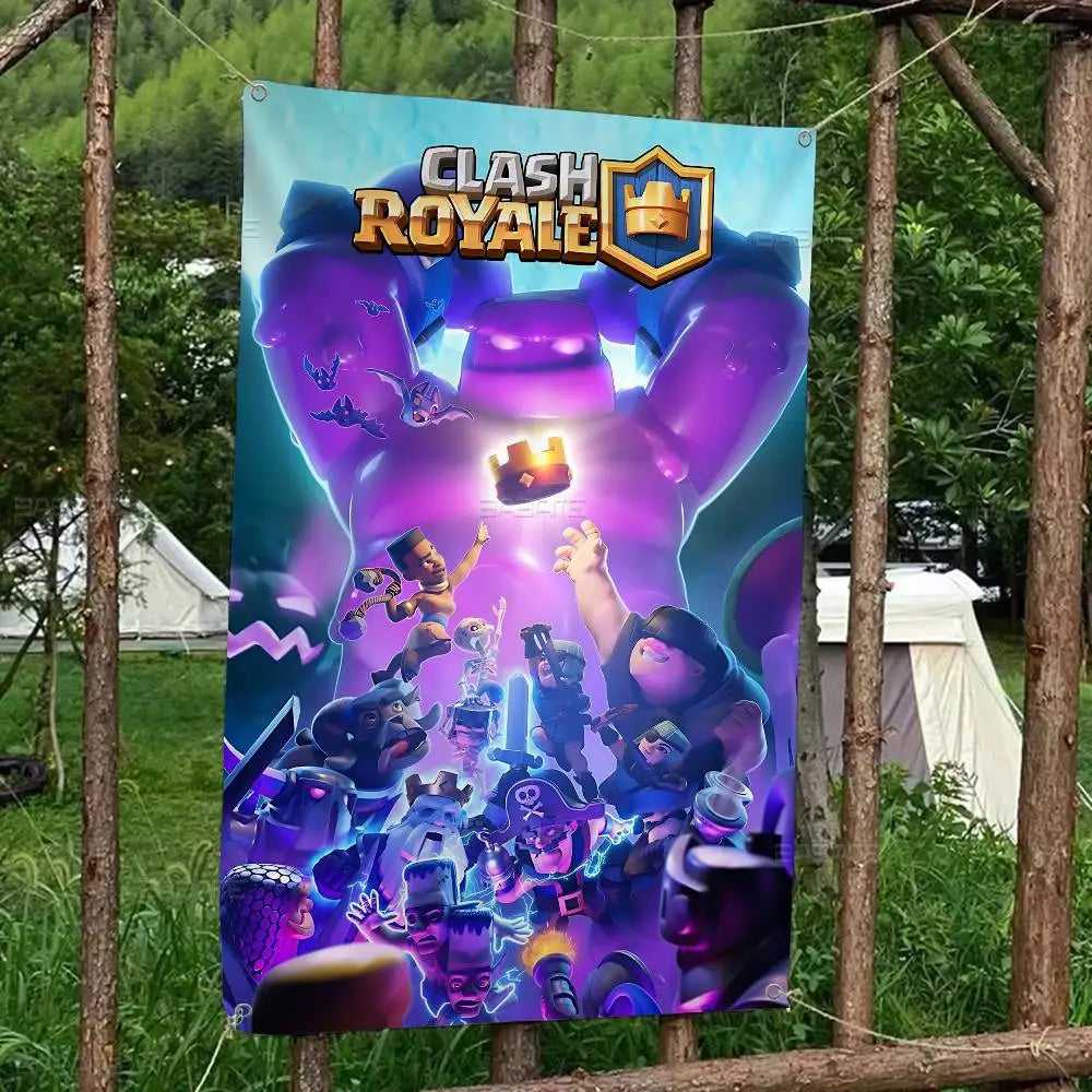 Clash Royale Large Size Hanging Banners