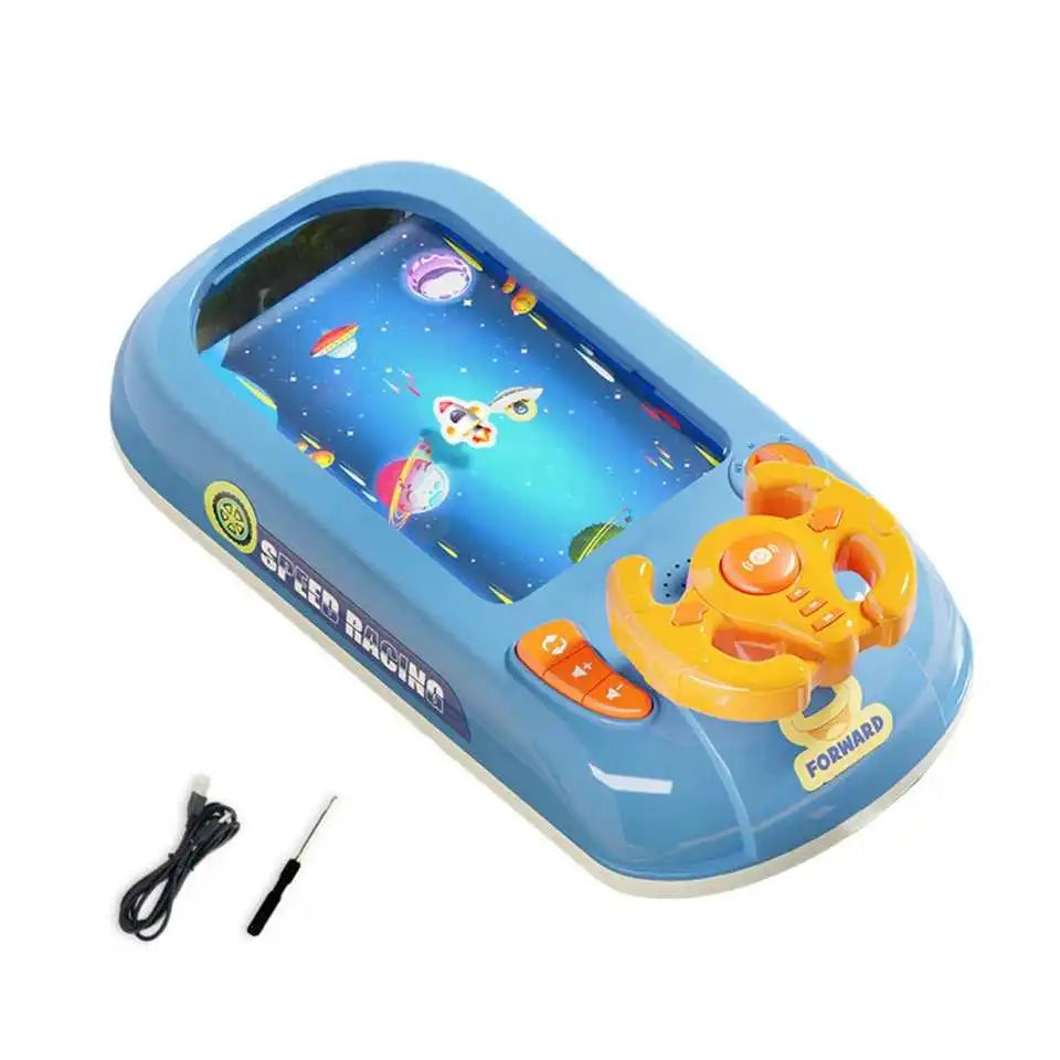 Simulated Driving Racing Car Board Game with Sound