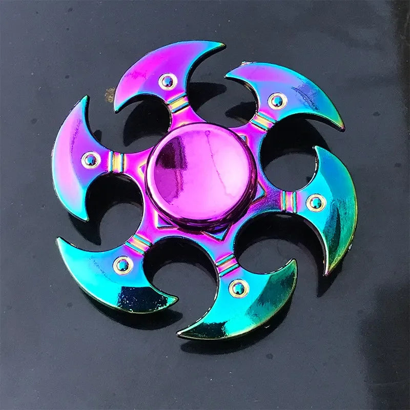 Finger Spinner Metal Rainbow
