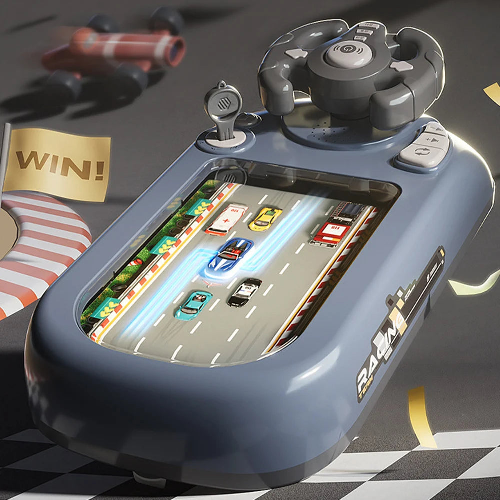 Simulated Driving Racing Car Board Game with Sound