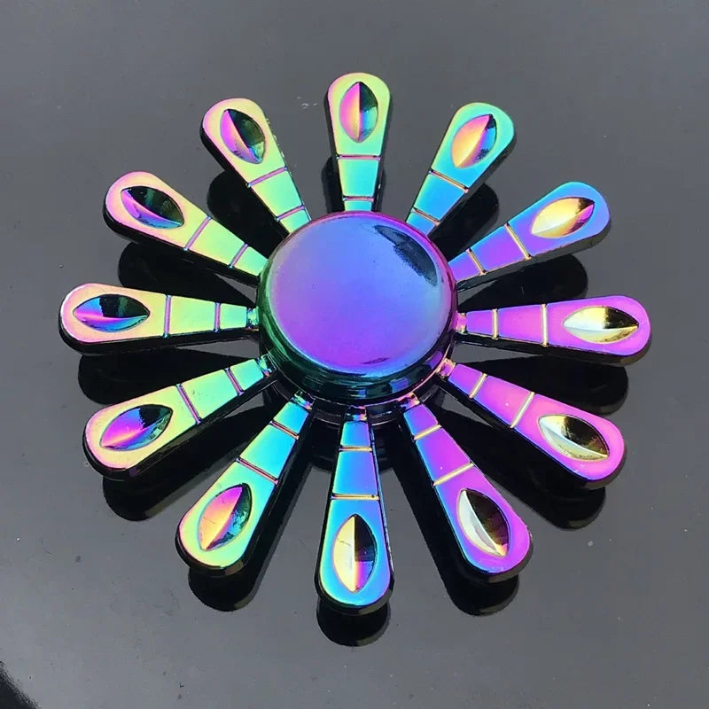 Finger Spinner Office Anxiety Relief Stress Gyro Flower