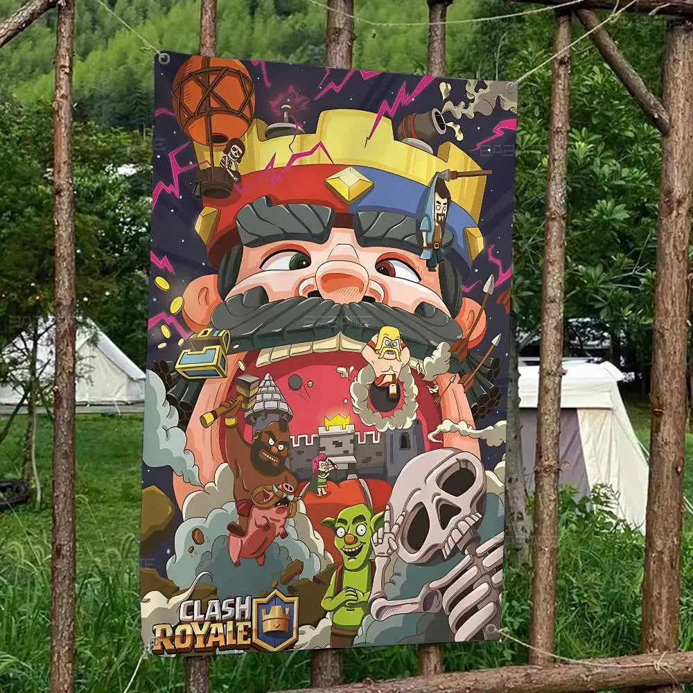 Clash Royale Large Size Hanging Banners