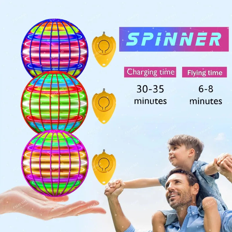 Flying Ball Boomerang Flyorb Magic With LED Lights