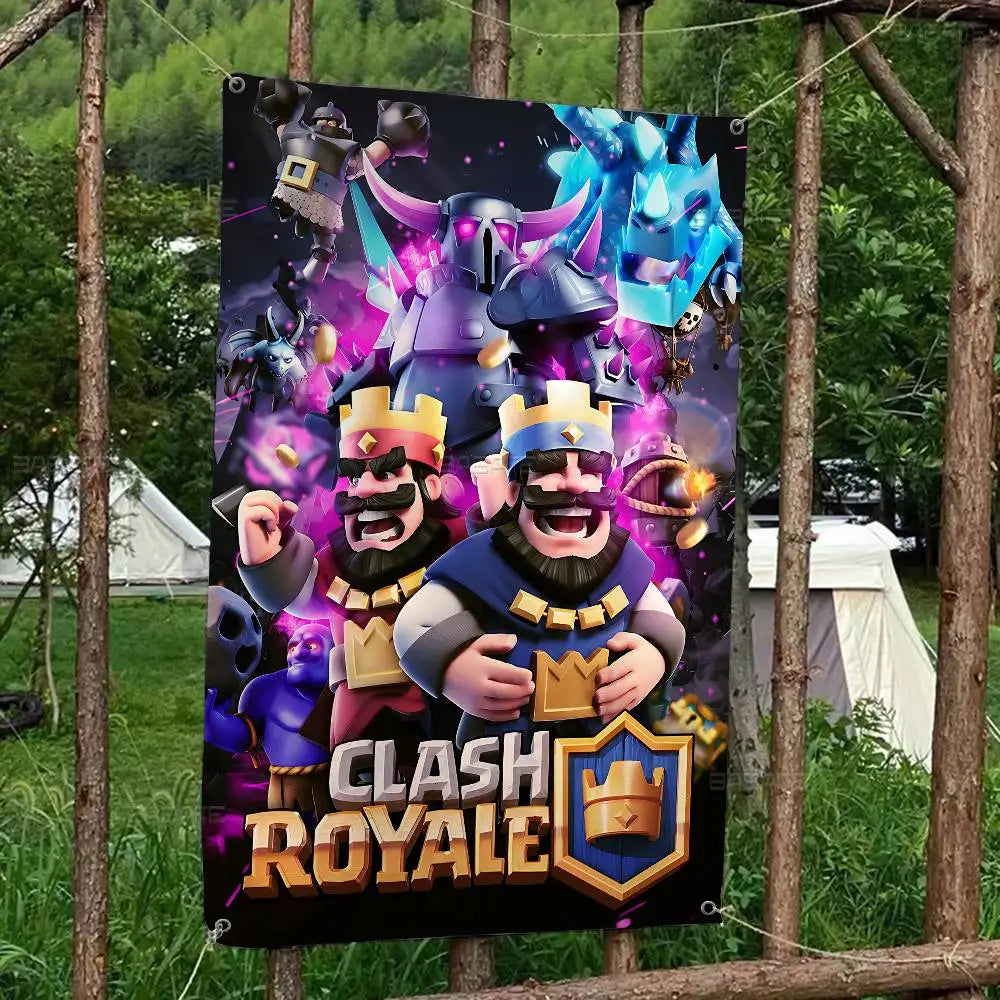 Clash Royale Large Size Hanging Banners