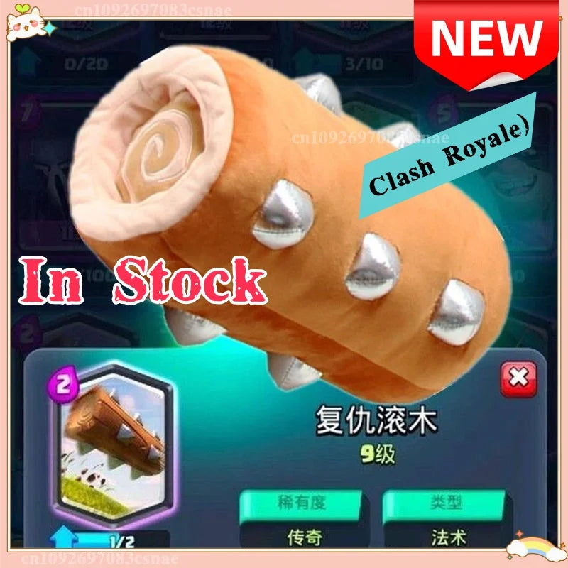 Clash Royale Plush Log