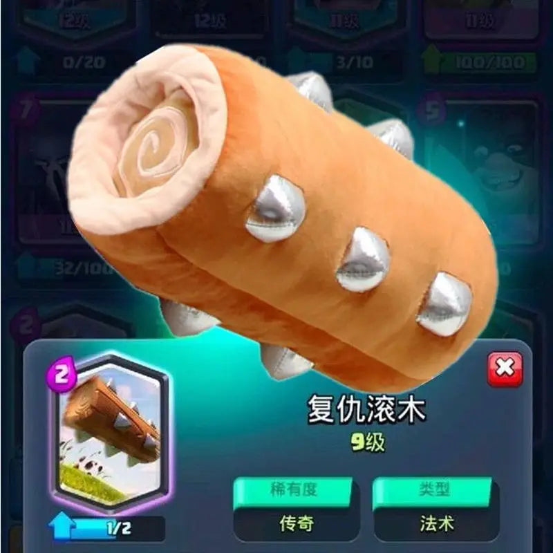 Clash Royale Plush Log