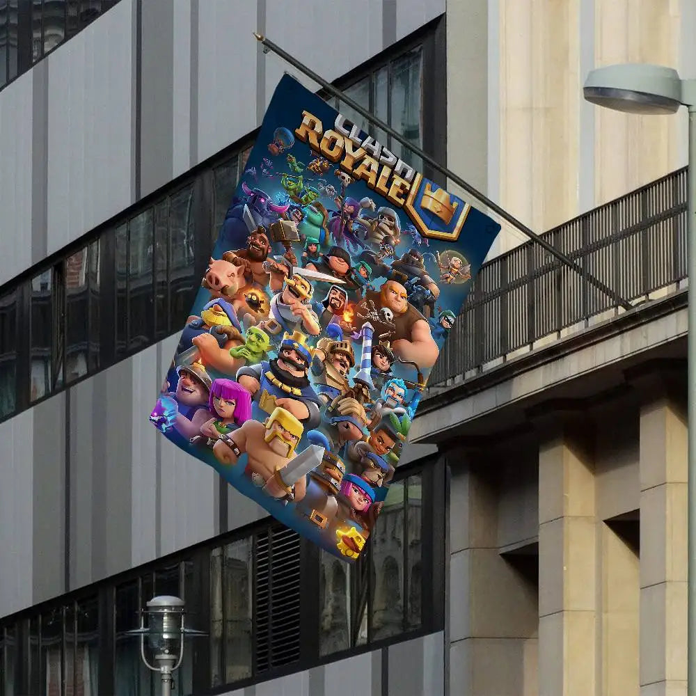 Clash Royale Large Size Hanging Banners