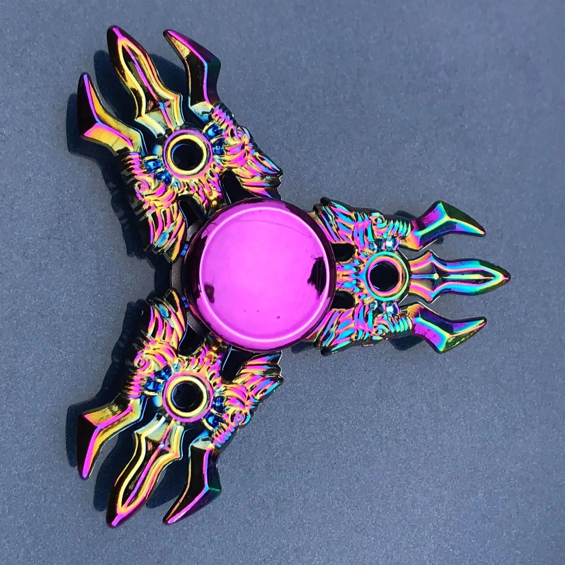 Finger Spinner Metal Rainbow