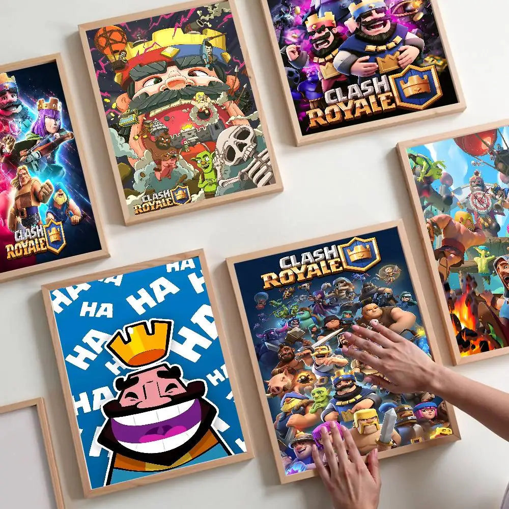 Clash Royale Sticky Poster