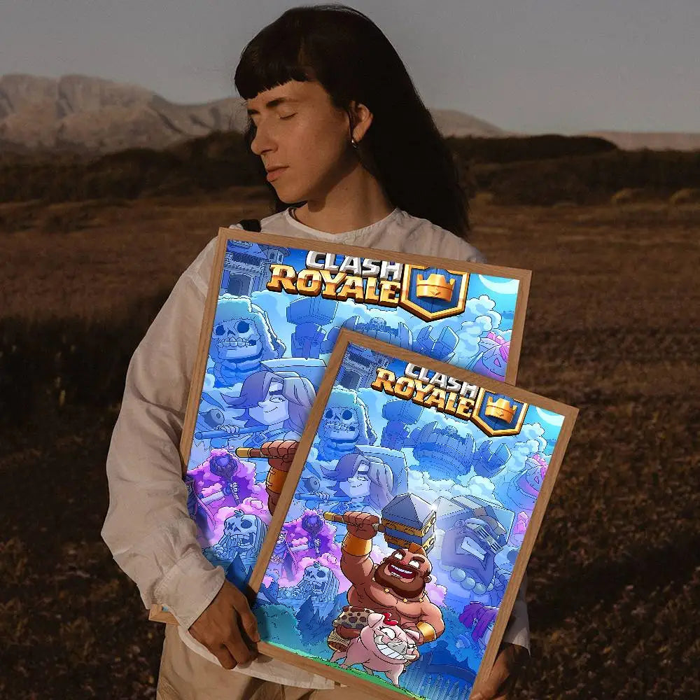 Clash Royale Sticky Poster