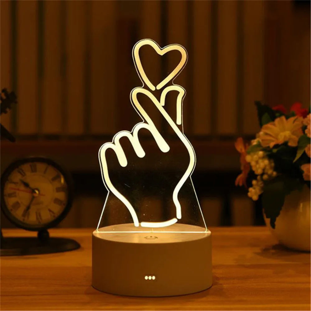 Valentine's Day Room Decoration USB