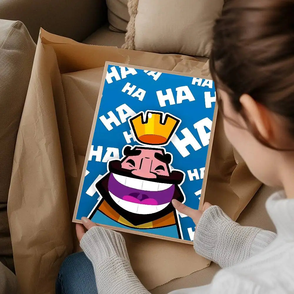 Clash Royale Sticky Poster