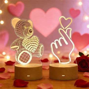 Valentine's Day Room Decoration USB
