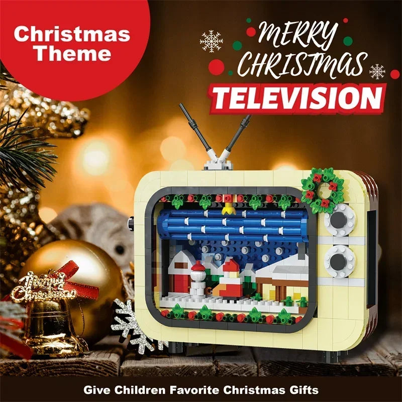 Christmas Snowy Scene Tv