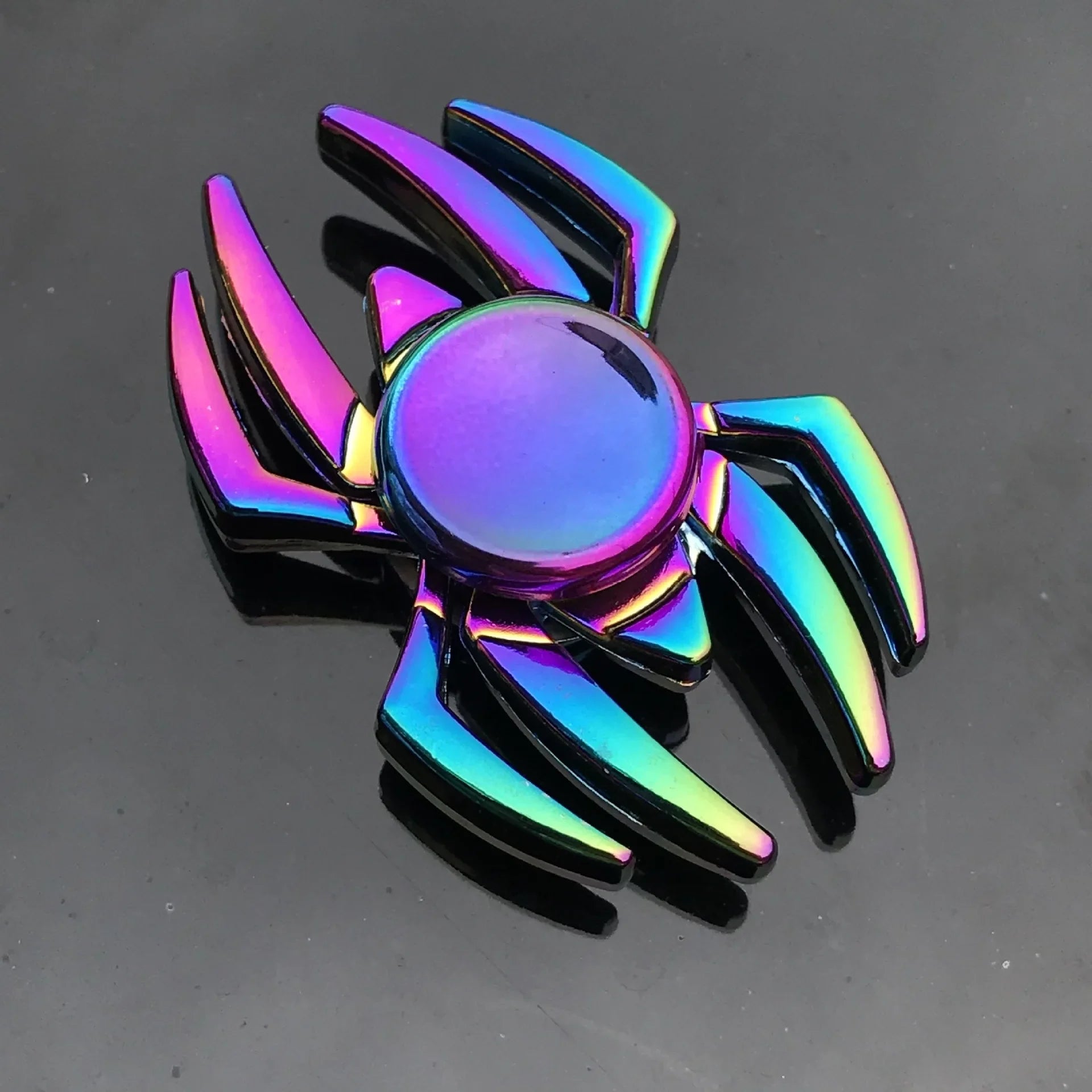 Finger Spinner Metal Rainbow
