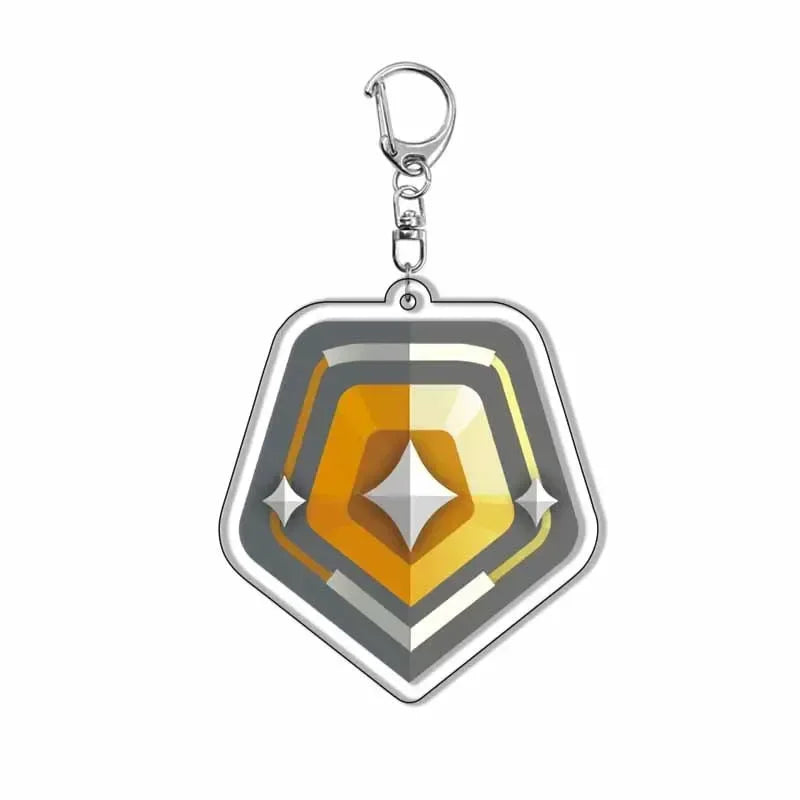 Valorant Rank Buddy's Keychain