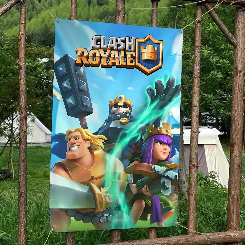 Clash Royale Large Size Hanging Banners