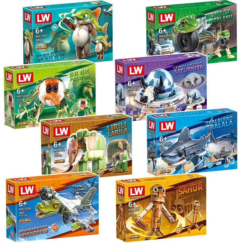 Italian Brainrot Building Blocks