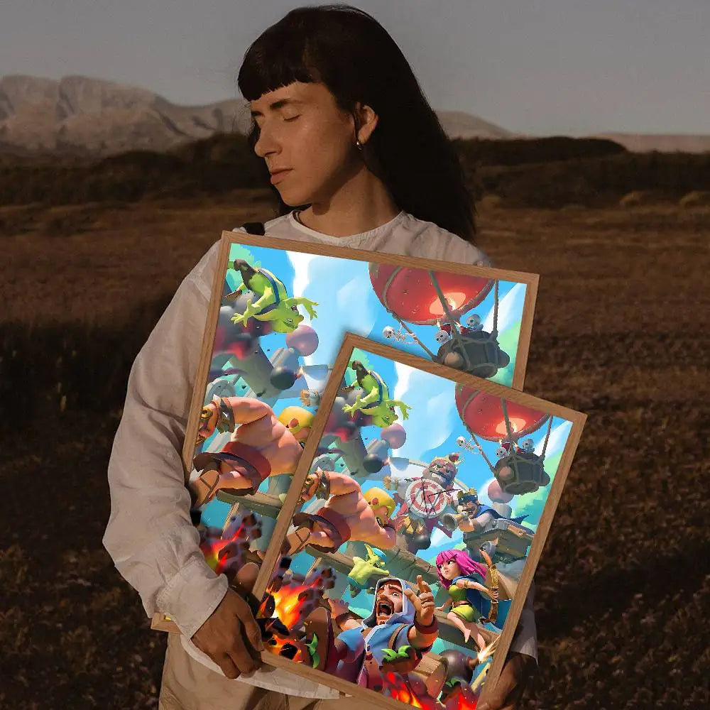 Clash Royale Sticky Poster