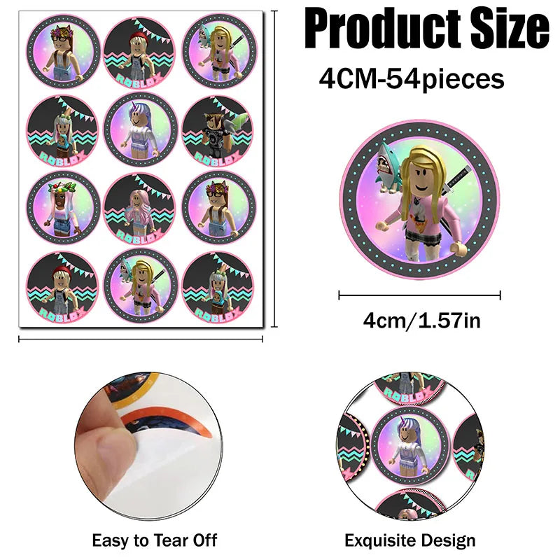 ROBLOX Girly Stickers