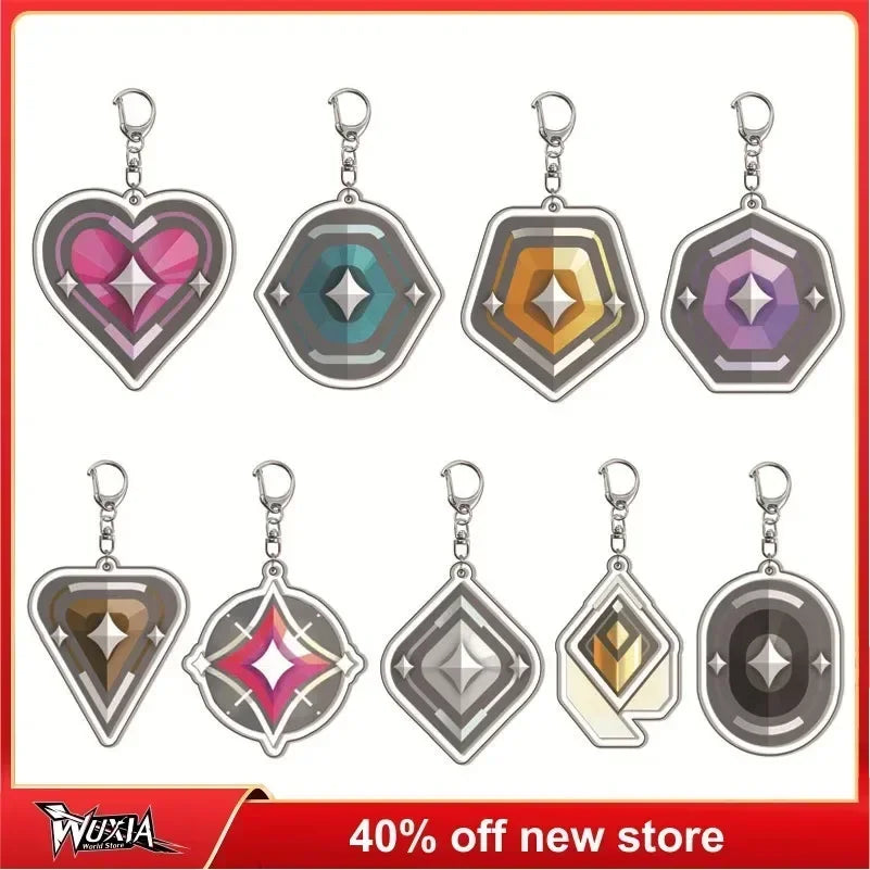 Valorant Rank Buddy's Keychain
