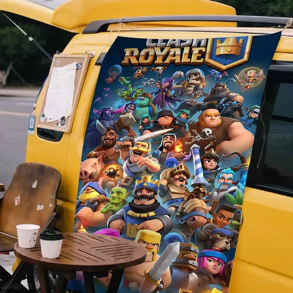 Clash Royale Large Size Hanging Banners
